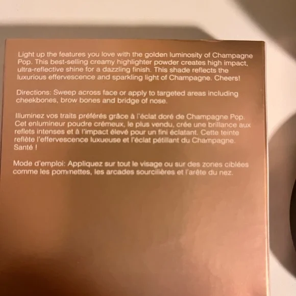 BECCA Shimmering Skin Perfector Pressed Highlighter - Champagne Pop - Picture 3 of 3